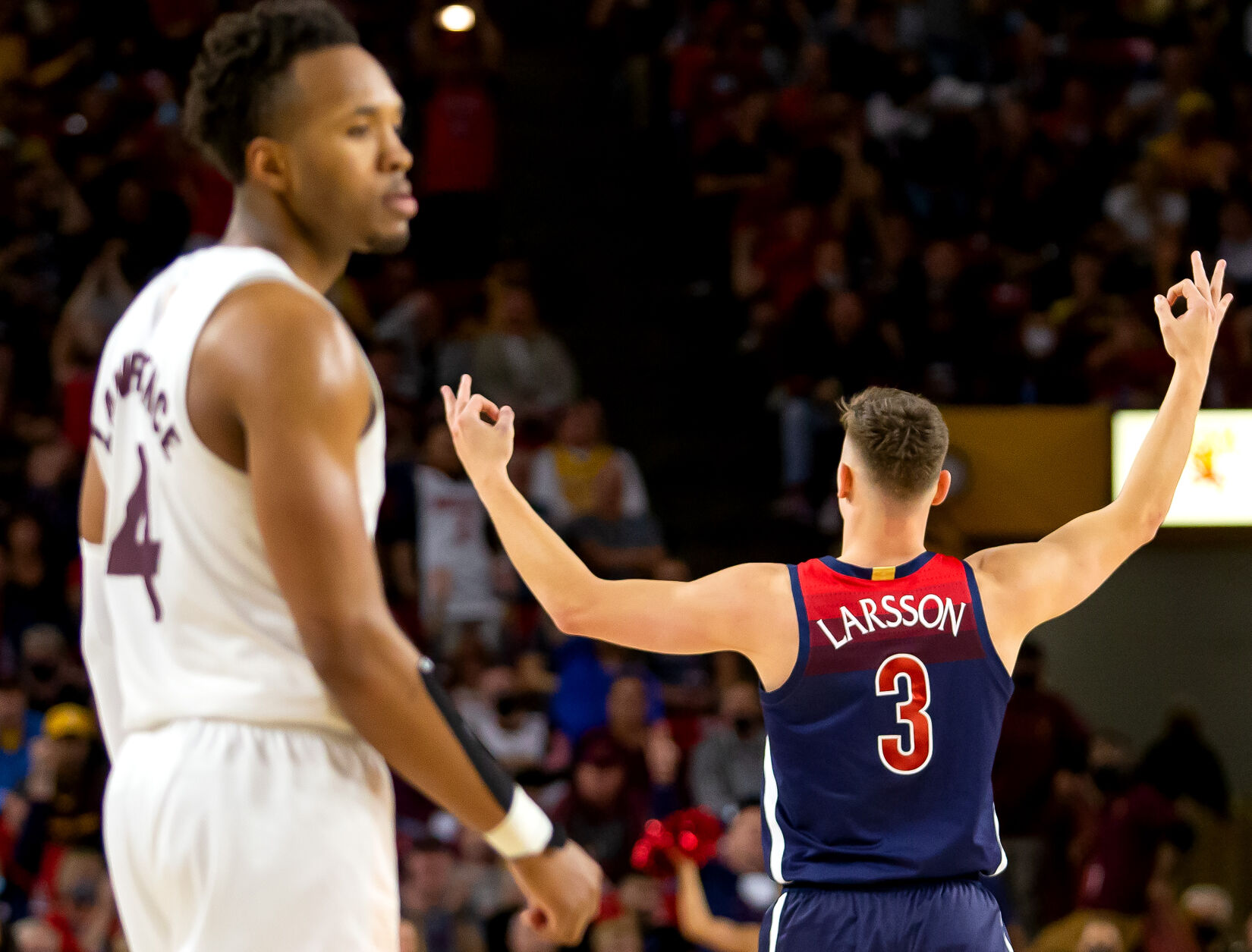 Pelle Larsson, 2022 Pac-12
Sixth Man of the Year